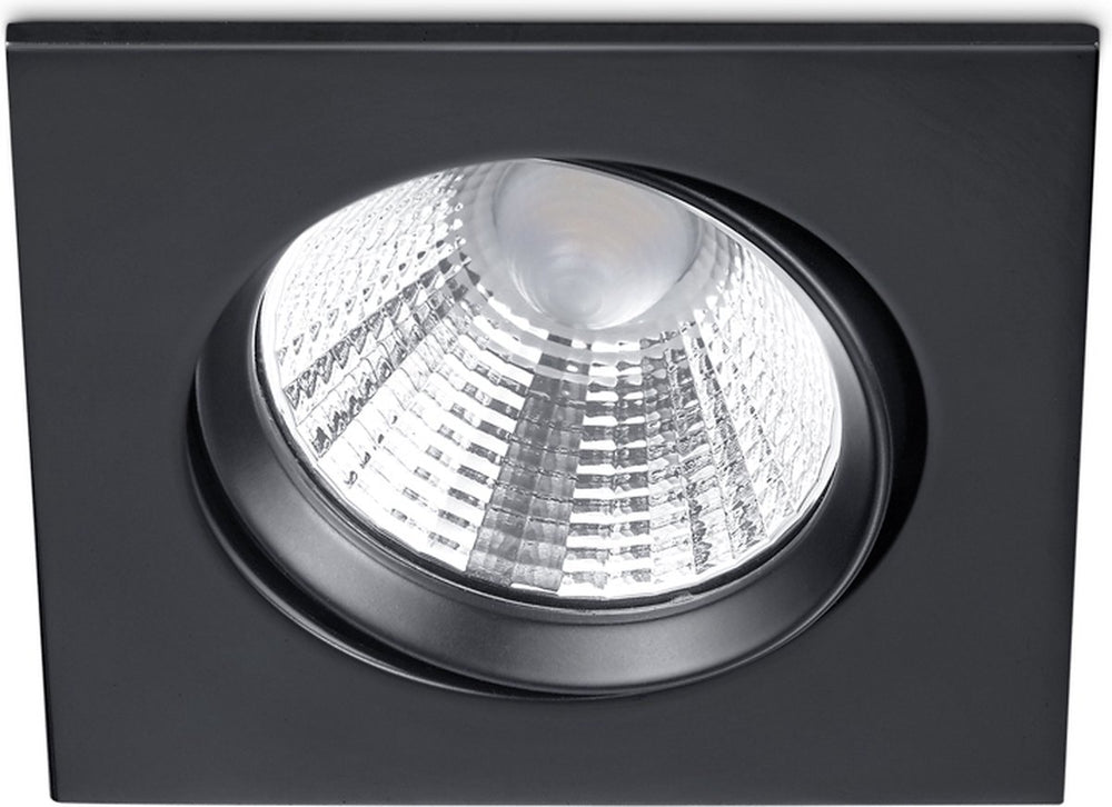 Trio pamir - inbouwverlichting - mat zwart - smd led - binnenverlichting - draaibaar