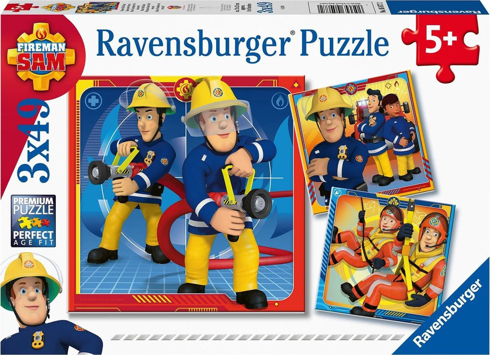 Ravensburger puzzle our hero Sam - 3x49 pieces - children's puzzle