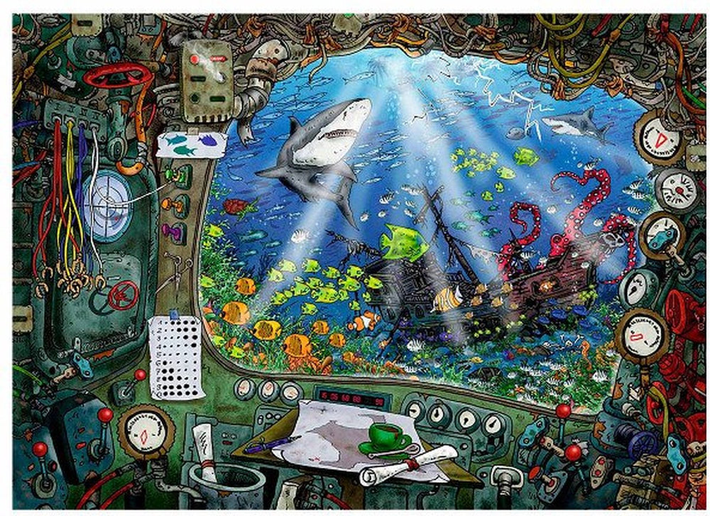 Ravensburger Escape Puzzle The Submarine - 759 Pieces