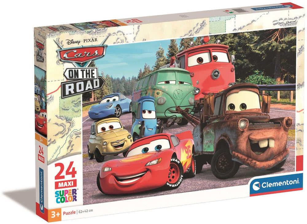 Clementoni Maxi Legpuzzelauto's, 24st.