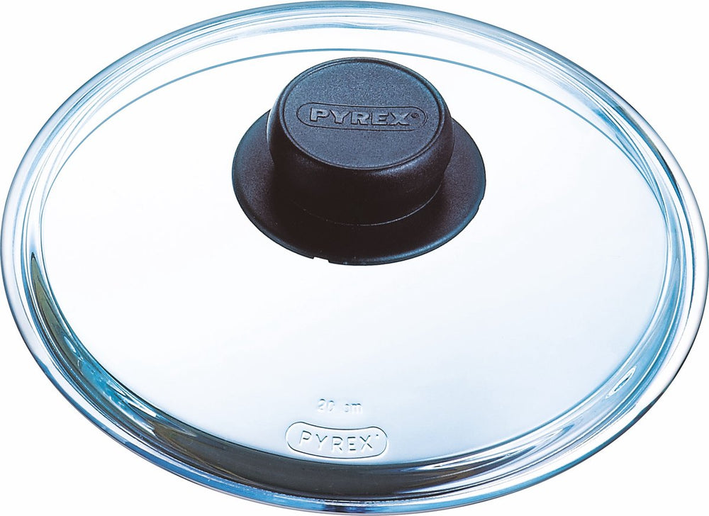 Pyrex classic accessoires deksel - borosilicaatglas - ø20 cm - transparant