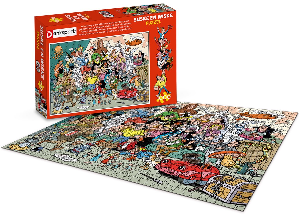 Denksport - de suske en wiske puzzel