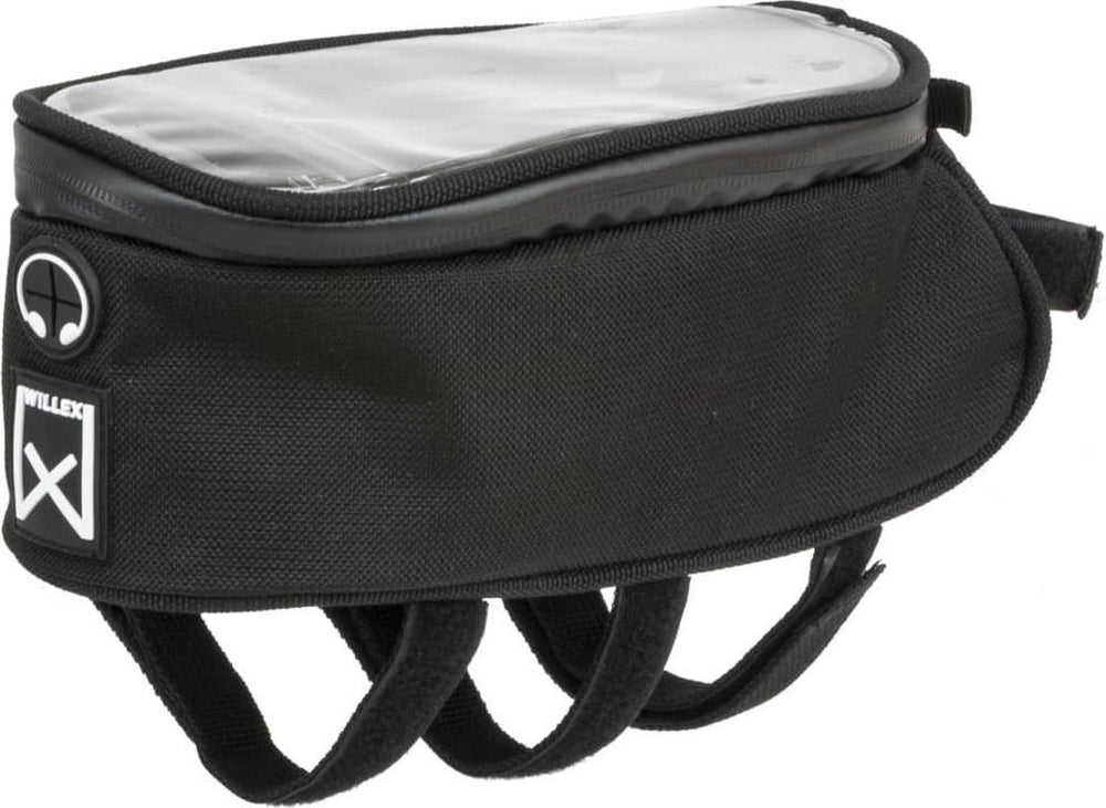Willex - frametas 1200 - zwart - telefoontas - fatbike