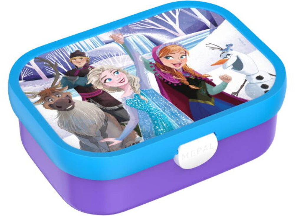 Mepal lunchbox campus - 750 ml - broodtrommel met vakjes voor kinderen - geschikt voor 4 boterhammen - frozen friends