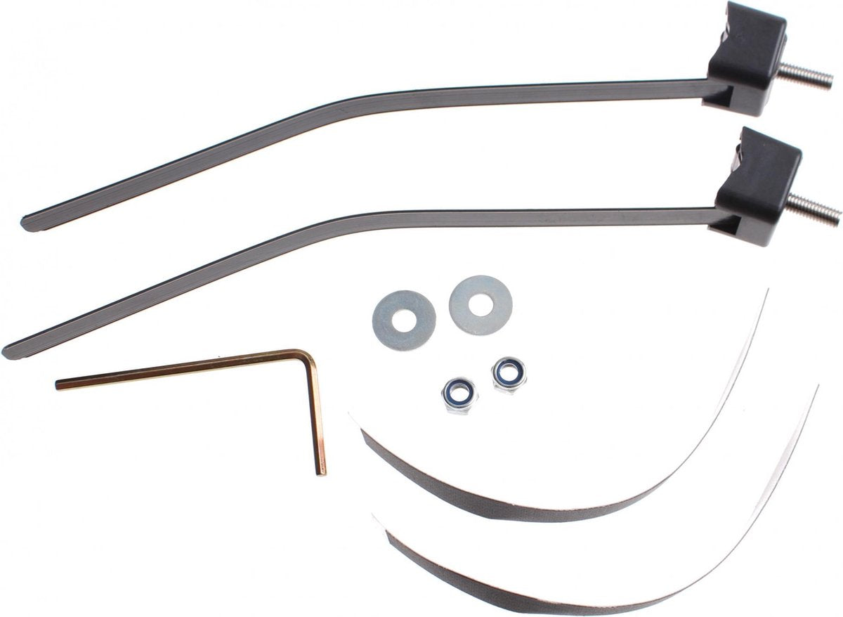 Abus Ringslot Montageset - Zwart - Universeel