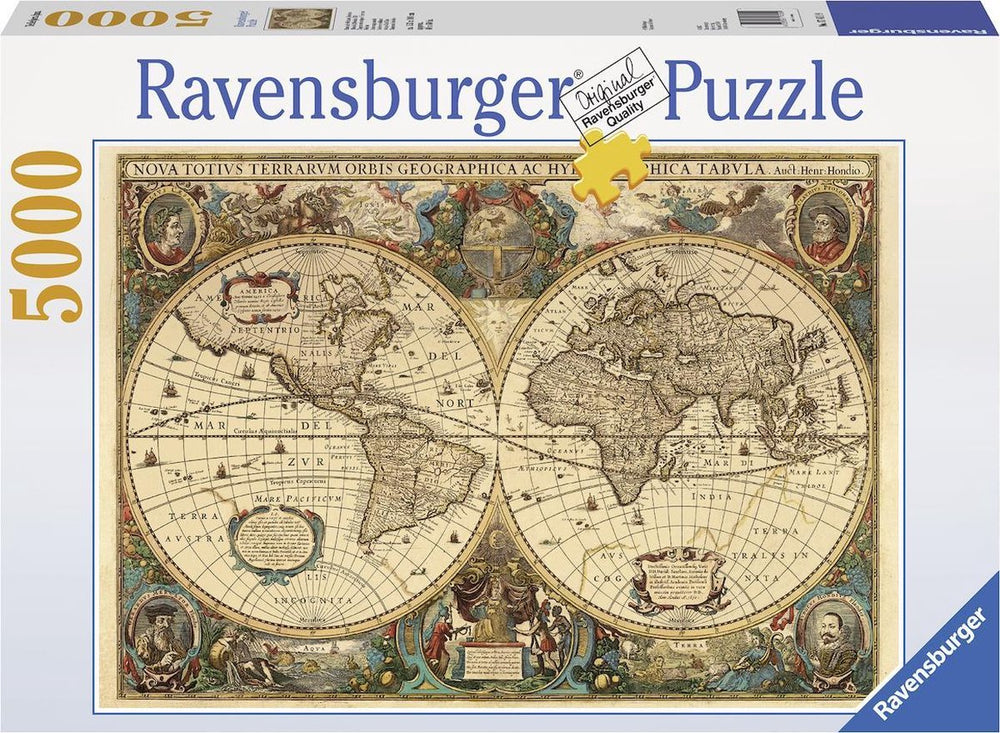 Ravensburger Antique World Map Jigsaw Puzzle - 5000 pieces