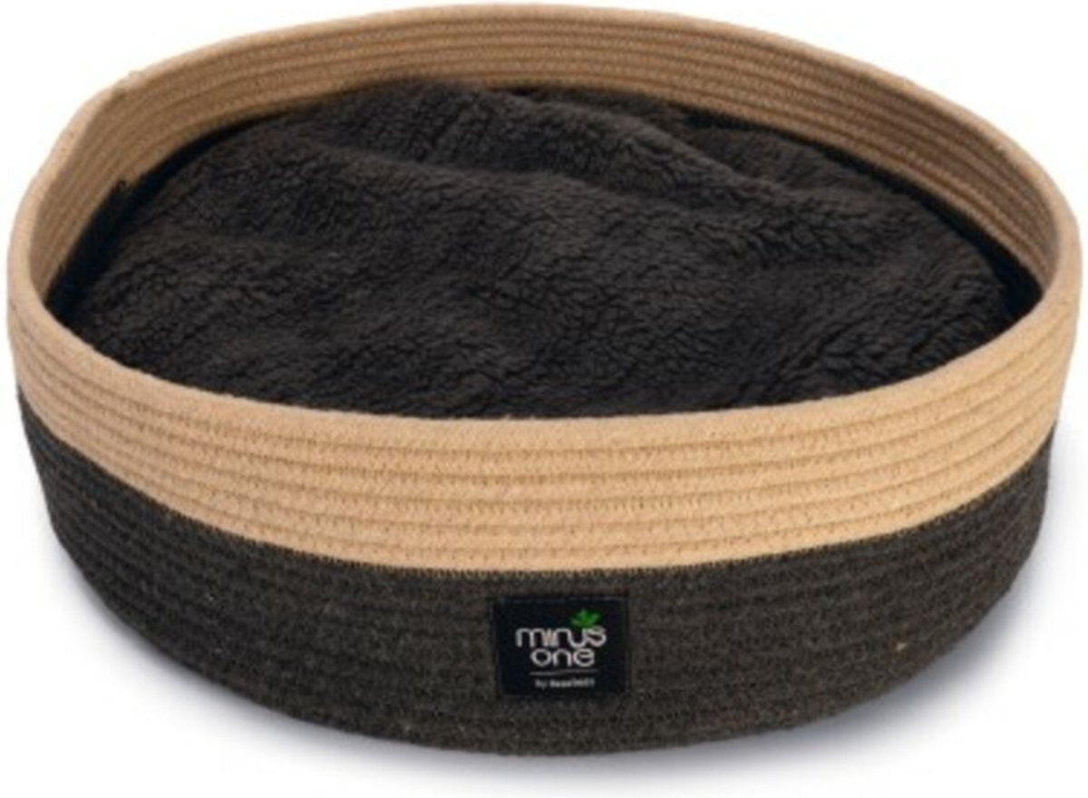 Beeztees kattenmand minus one xana 45x14 cm grijs en bruin