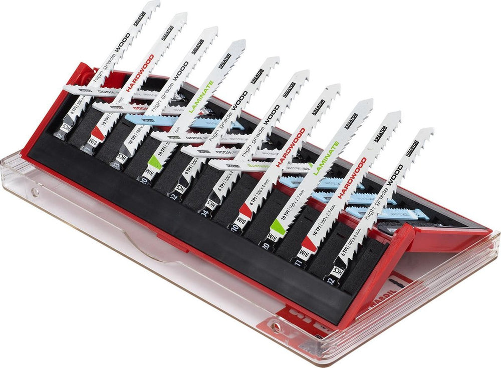 Kreator krt041100 set decoupeerzaagbladen met t-schacht - 20 stuks