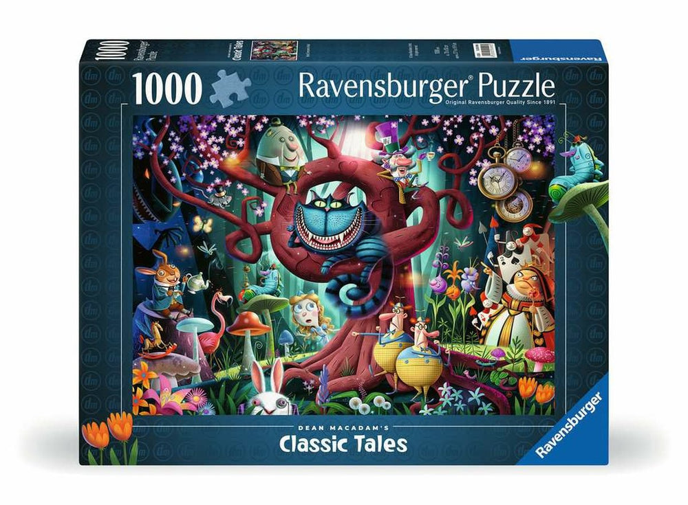 Ravensburger puzzel alice in wonderland 1000 stukjes - volwassenen.