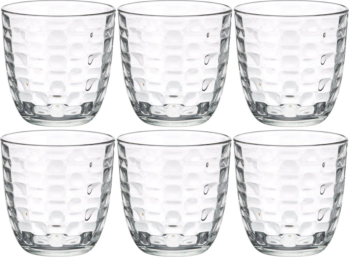 Bormioli rocco - waterglas mat 29,5 cl (6 stuks)