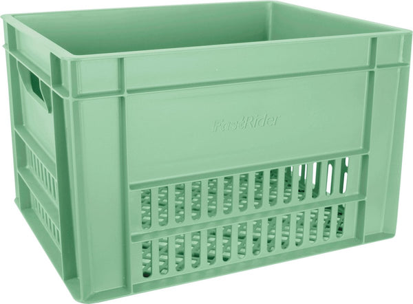 Fastrider fietskrat groot - mint groen - 34l