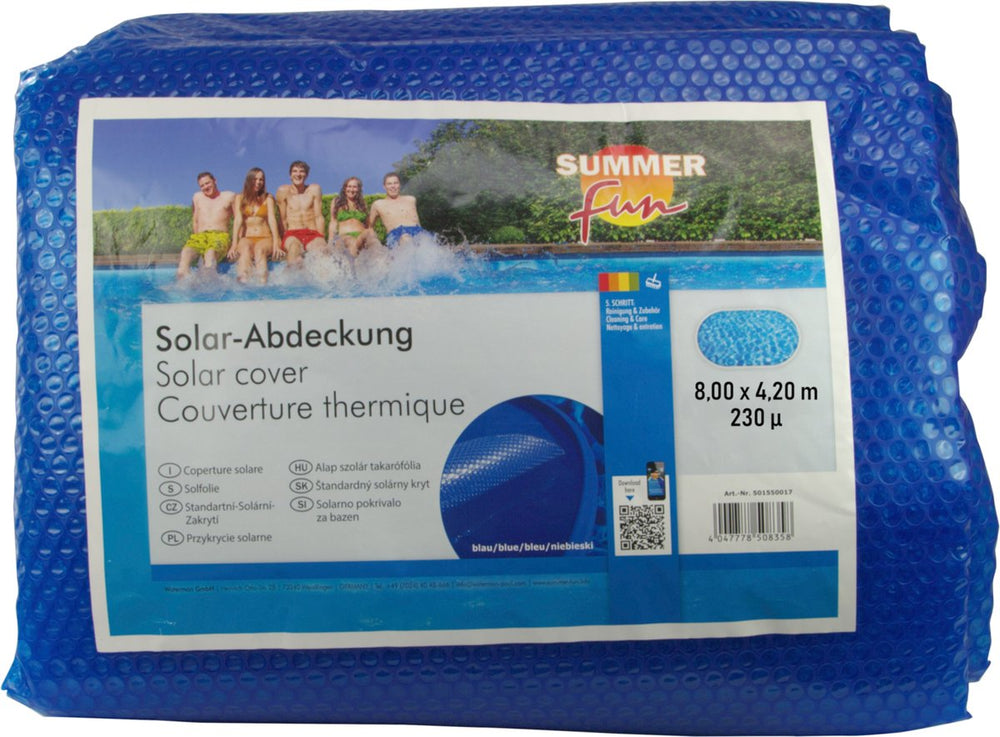 Summer Fun Summer Fun Zomerzwembadhoes solar ovaal 800x420 cm PE