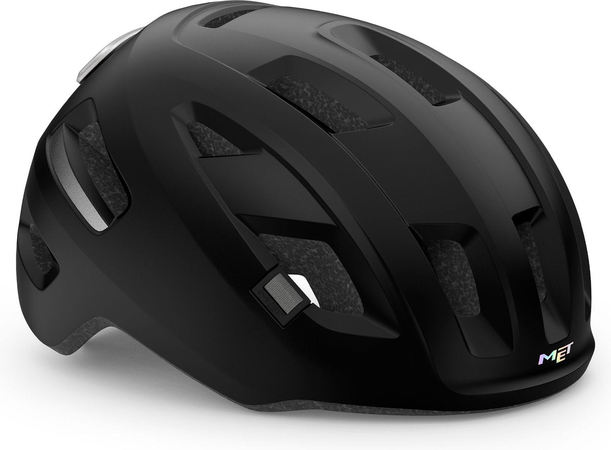 Met e-mob mips fietshelm mannen vrouwen - fietshelm e bike volwassenen - maat s (52-56cm) - nta8776 - black