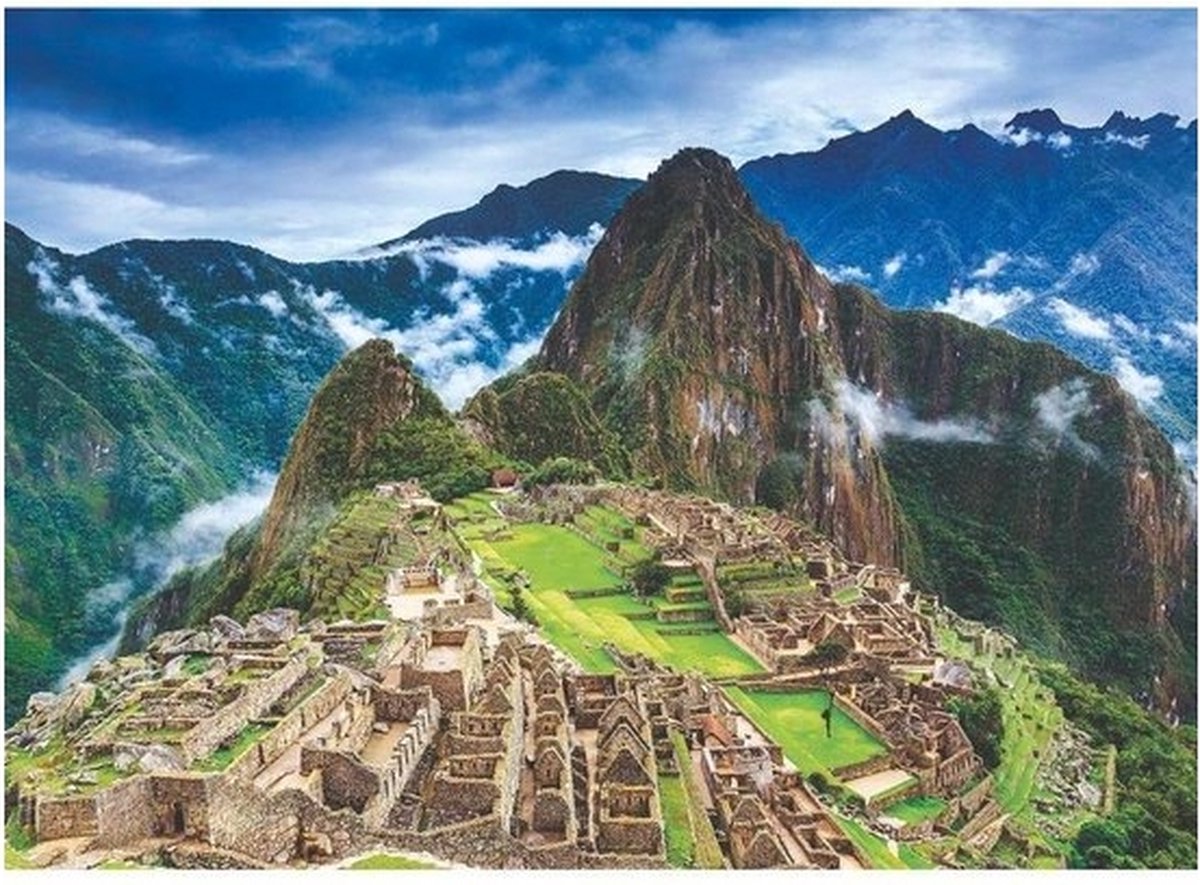 Clementoni Hoge Kwaliteit Collectie Puzzel Machu Picchu 1000 Stukjes