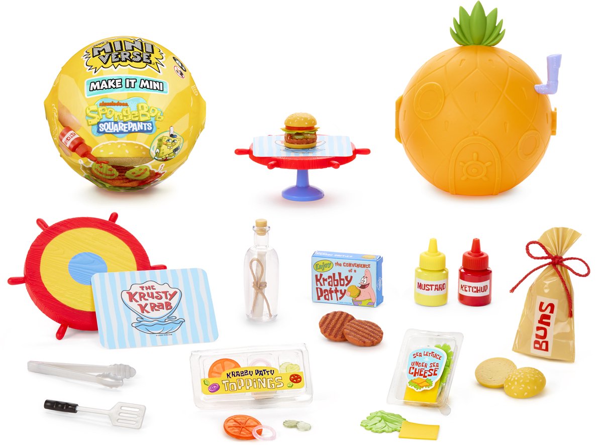 Miniverse make it mini spongebob squarepants - knutselset
