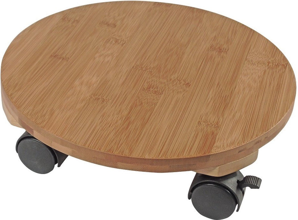 Nature plantenwagen rond ø30 cm bruin bpc