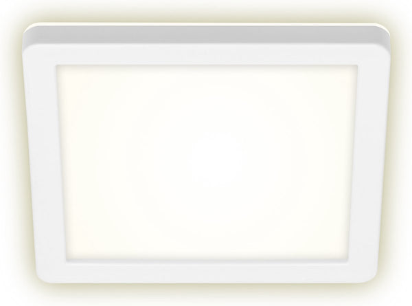 Briloner - led buitenlamp - buitenwandlamp incl. backlight-effect, buitenplafondlamp, badlamp 8 watt, 1.200 lumen, 4.000 kelvin, wit