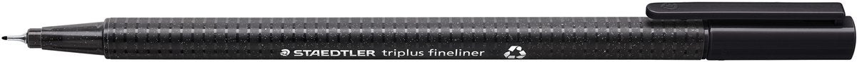Staedtler fineliner triplus 334 0.3mm zwart | 10 stuks