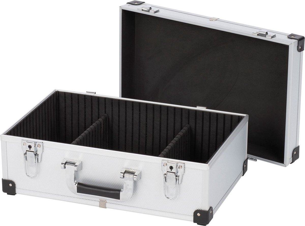 Kreator krt640260s gereedschapskoffer - 420 x 265 x 173 mm - zilver - (geleverd zonder gereedschap)