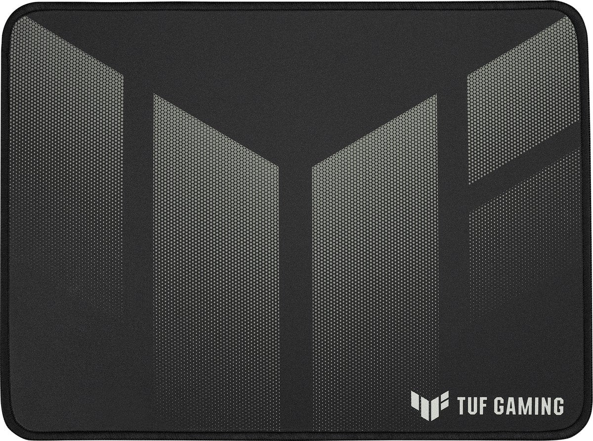 Asus tuf p1 gaming gaming muismat antislip, waterdicht (ipx7) zwart, grijs