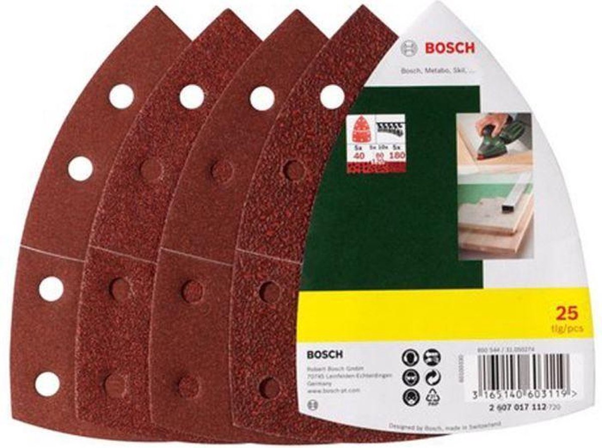 Bosch accessoires bosch schuurpapier - multischuurmachine - 25-delige set