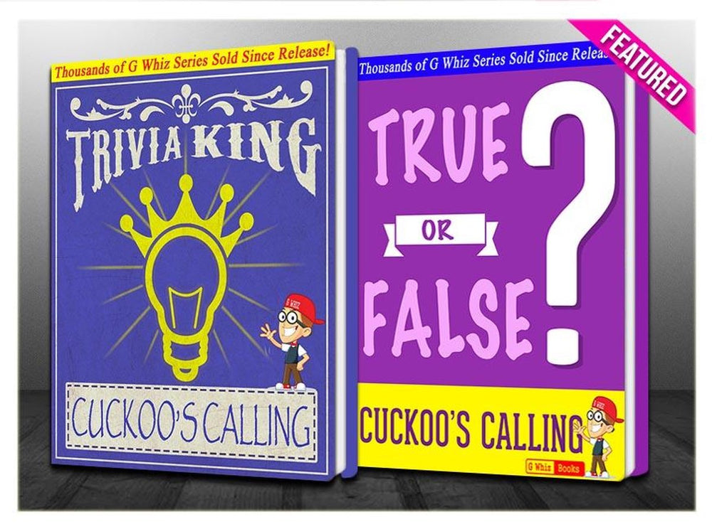 Gwhizbooks.com - the cuckoo's calling - true or false? trivia king!