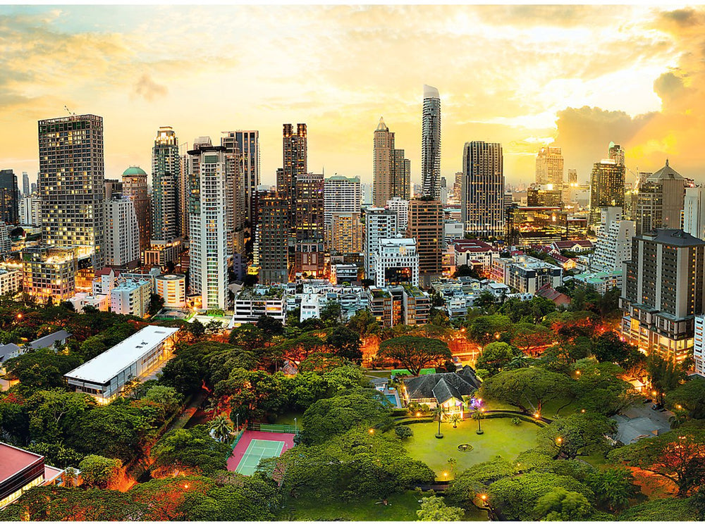 Trefl puzzel bangkok zonsondergang - 1000 stukjes legpuzzel.