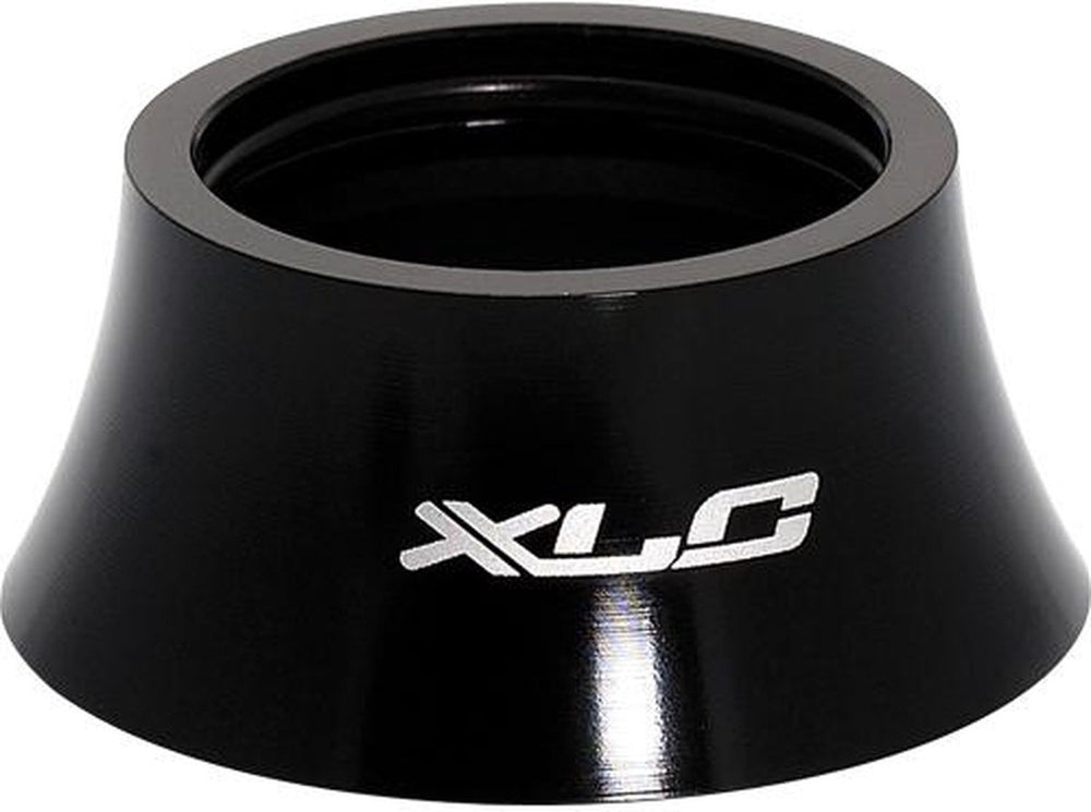Xlc as-a01 spacer - ahead - 18 mm - tapered - zwart