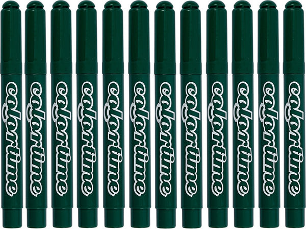 Creativ Company green jumbo markers, 12 pcs.