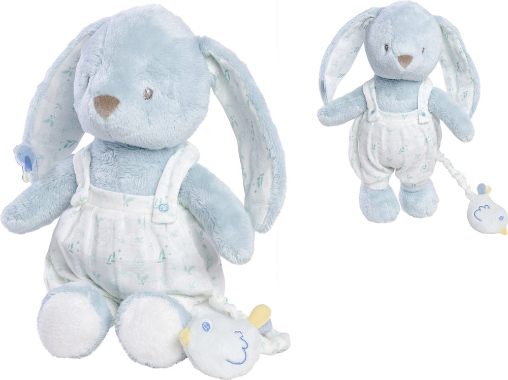 Simba nicotoy - louis plush blue musical - knuffel - konijn - pluche - muziek - vanaf 0 m