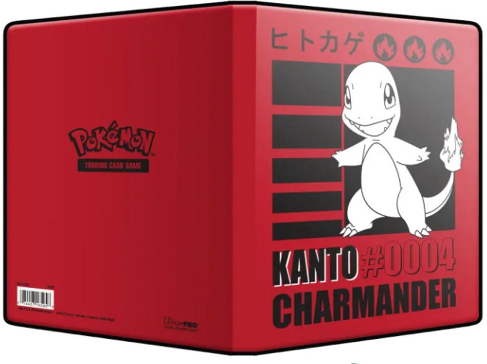 Ultrapro pokémon charmander 4-pocket portfolio (80 kaarten)