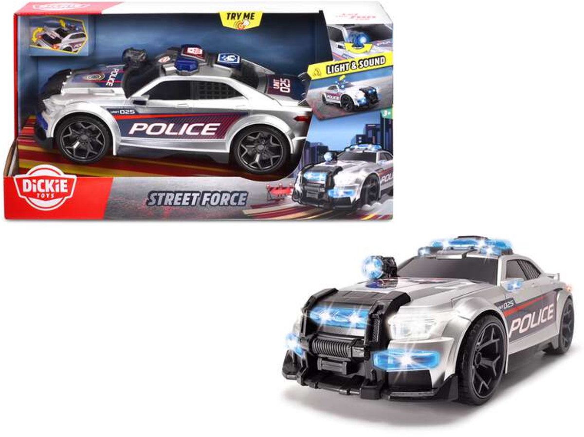 Dickie simba - street force - politieauto - 203307004