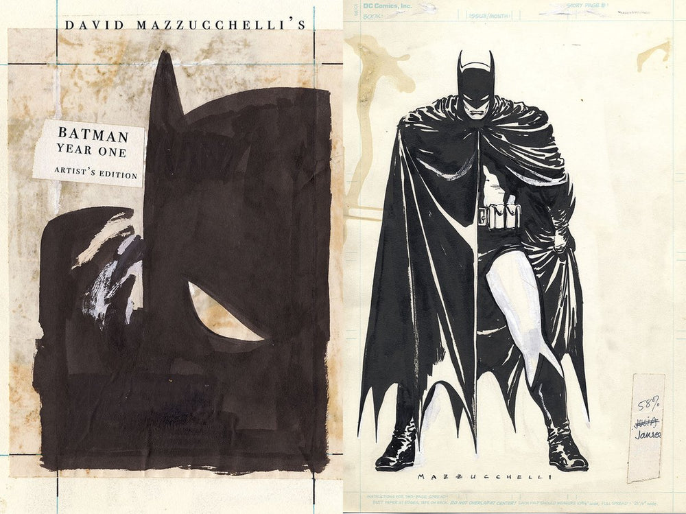 David mazzucchelli's batman year one artist's edition