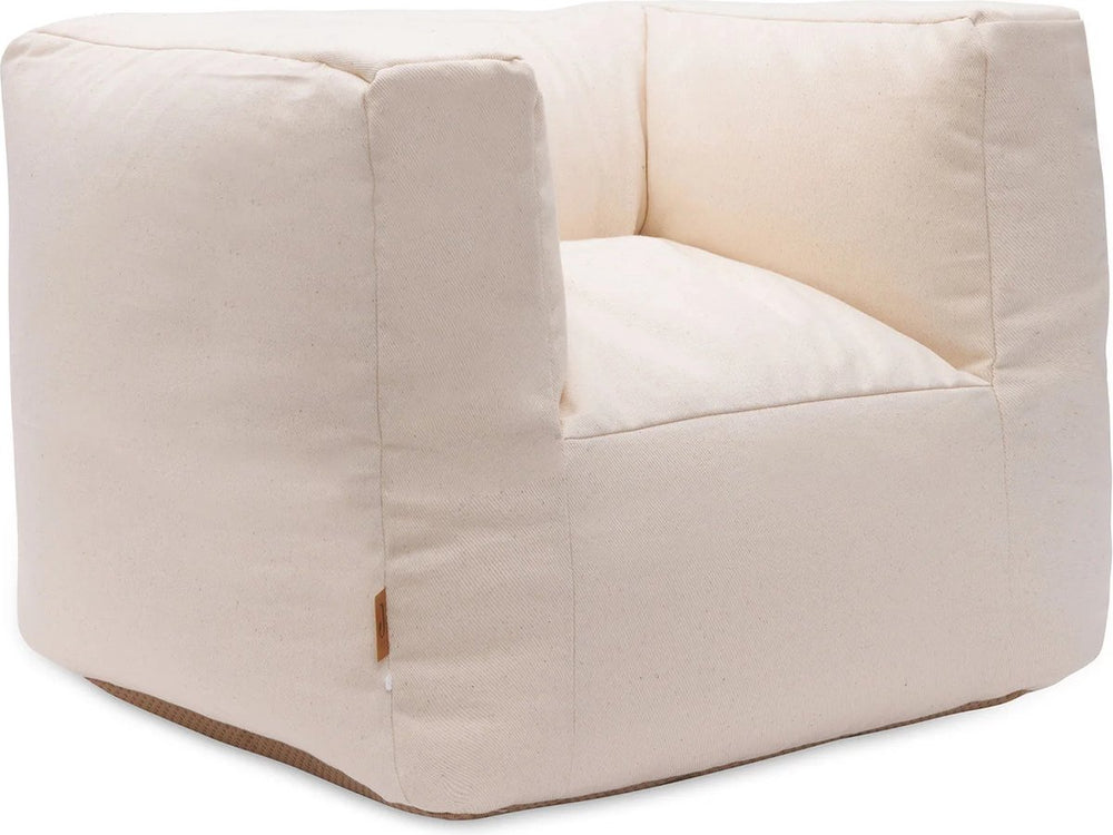 Jollein kinderfauteuil - twill - natural