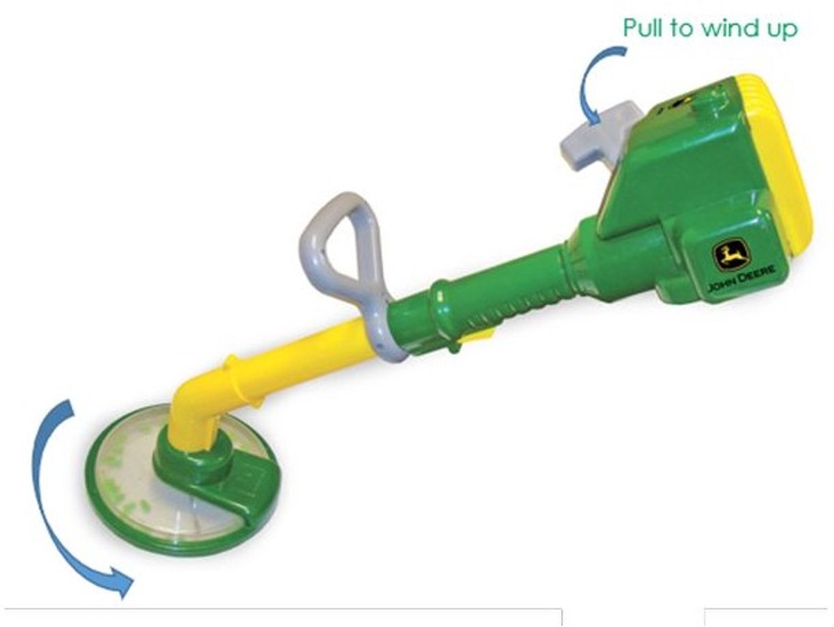 Tomy britains john deere speelgoed trimmer - realistisch tuingereedschap voor kinderen.