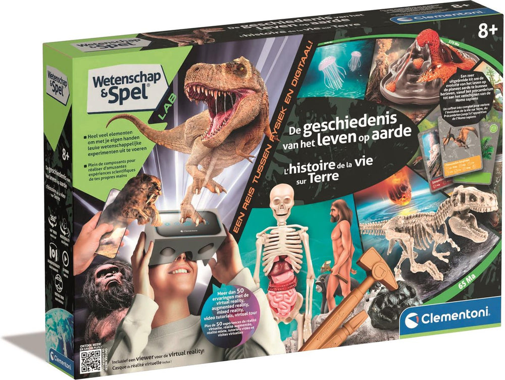 Clementoni Wetenschap en Spelgeschiedenis van Leven op Aarde