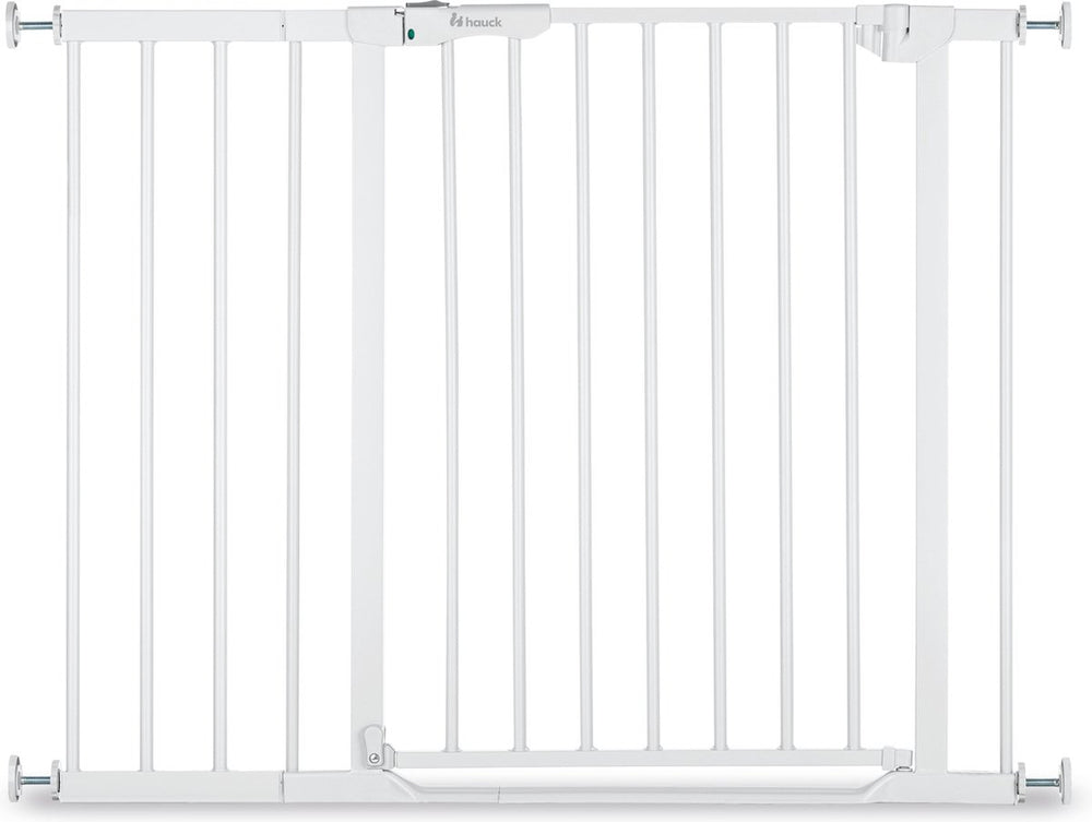Hauck clear step autoclose 2 traphekje met 9 cm verlengstuk - 96 t m 101 cm - wit