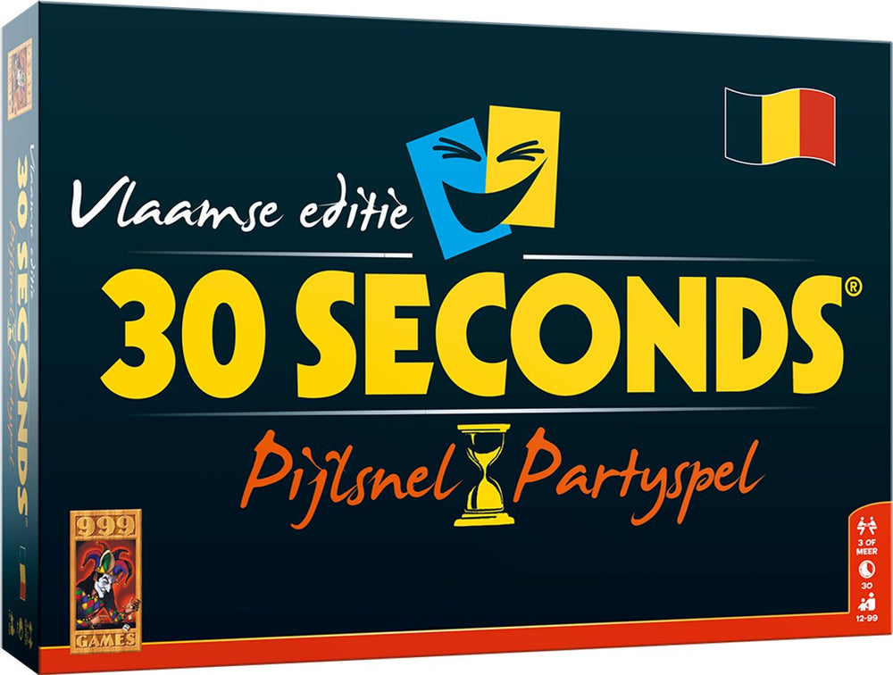 999games 999 games 30 seconden vlaamse editie bordspel