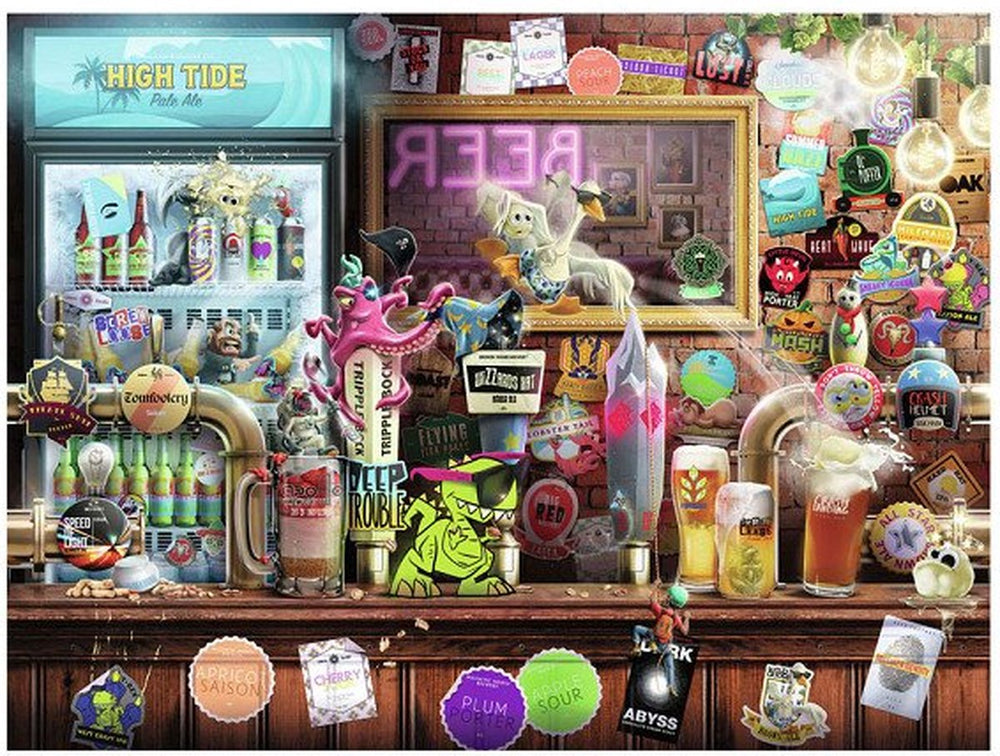 Ravensburger legpuzzel ambachtelijke bieren 1500 stukjes puzzel volwassenen.