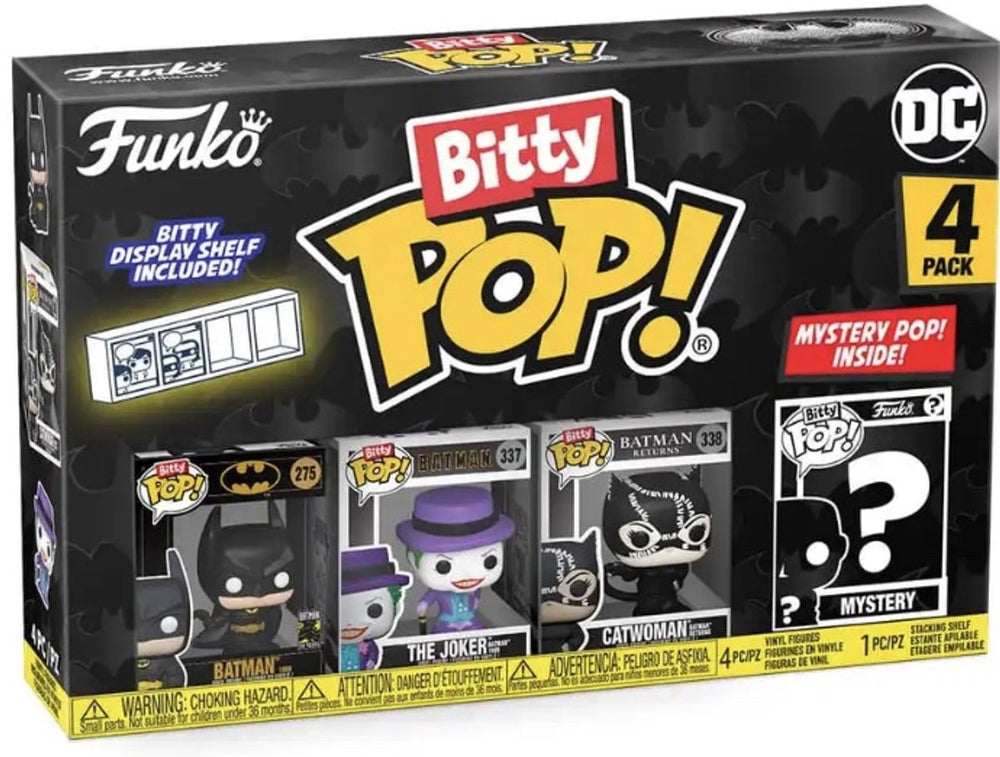 Funko bitty pop! - batman, the joker, batwoman mystery pop van dc batman -