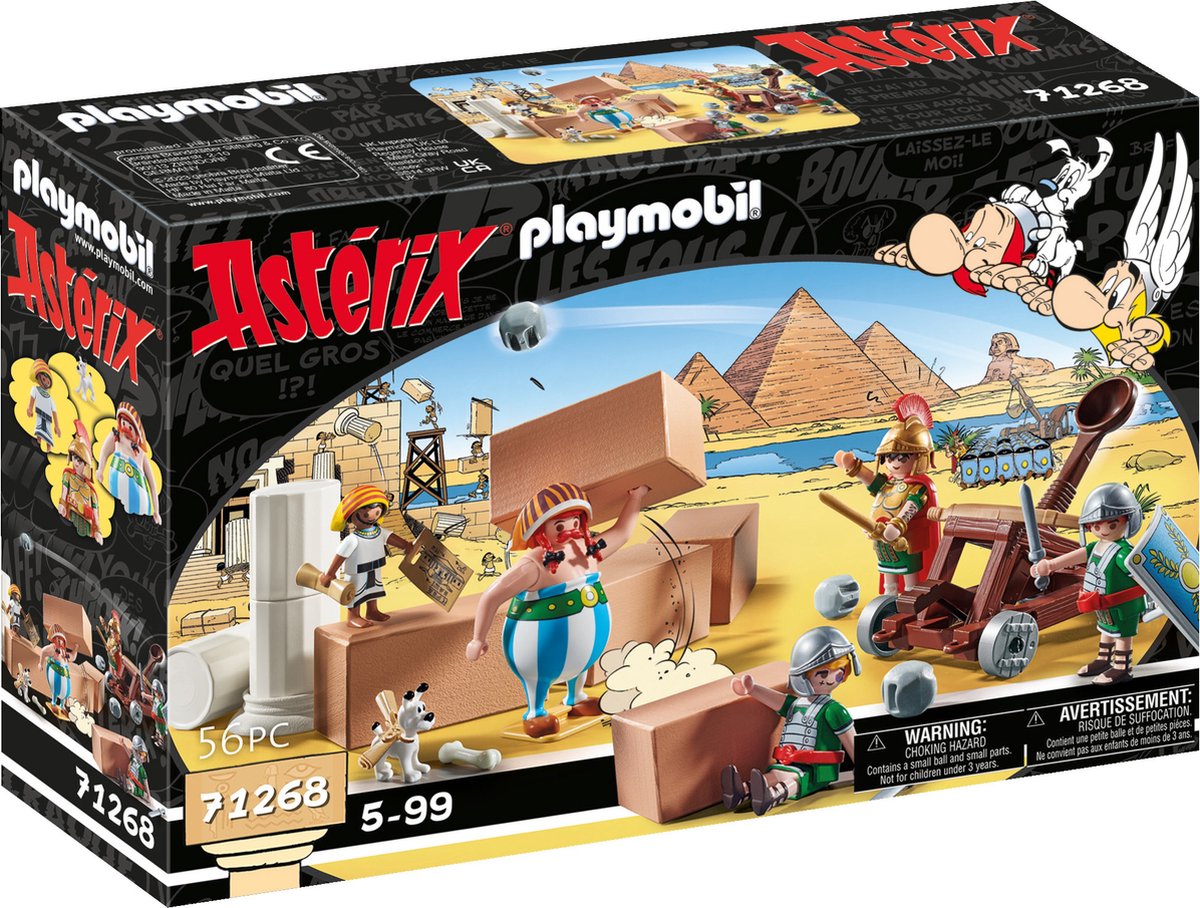 Playmobil astérix: tekenis en de strijd om het paleis - 71268