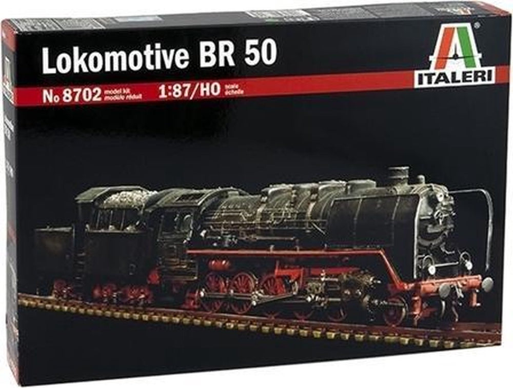 Italeri 510008702 h0 stoomlocomotief br 50 plastic bouwpakket