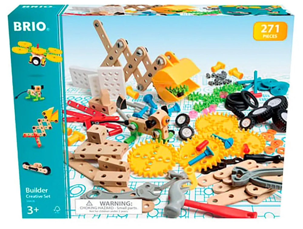 Brio builder creative set - 271-delig constructiespeelgoed voor jongens en meisjes