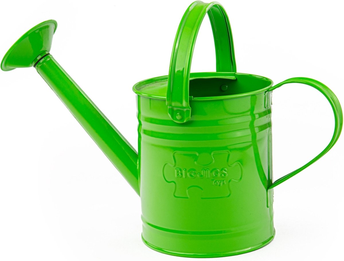 Bigjigs metalen gieter groen