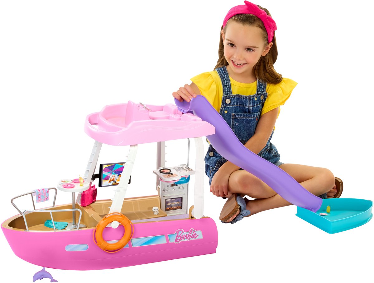 Barbie Droomboot Speelset, 20dlg.