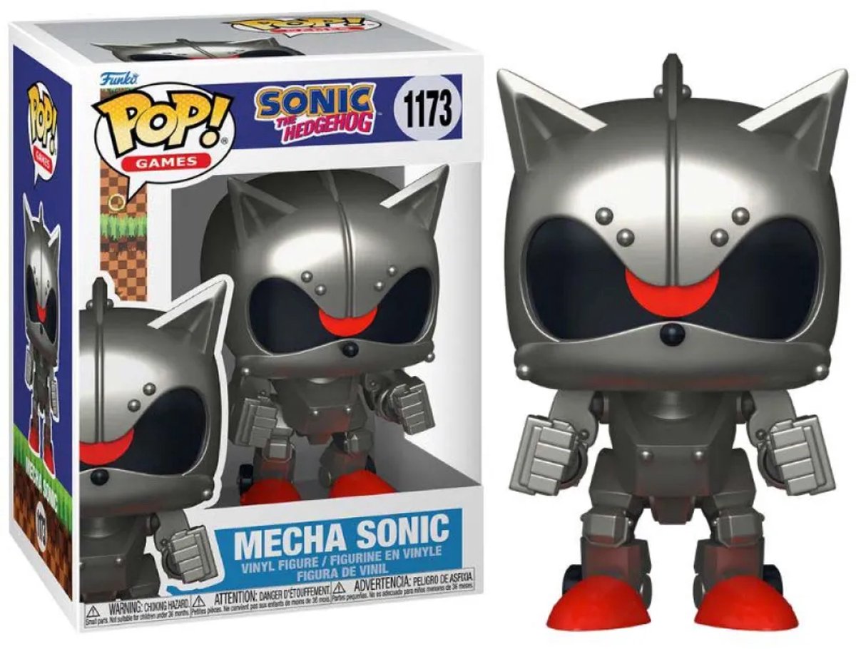 Funko pop! games: sonic - mecha sonic #1173