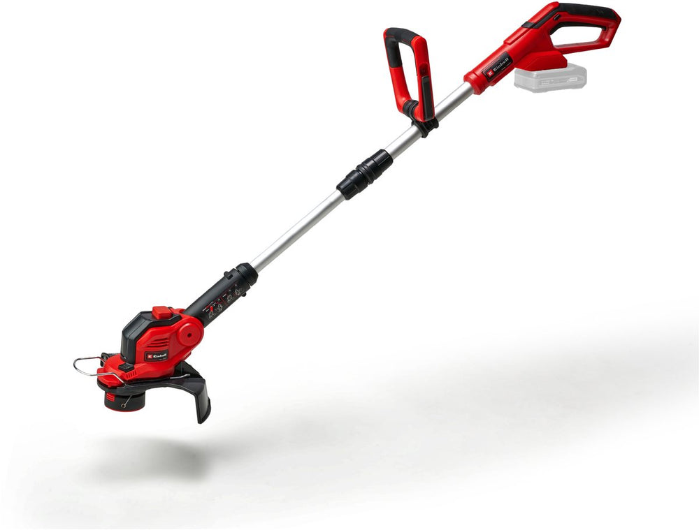 Einhell accu grastrimmer ge-ct 18 28 li solo - power x-change - 18 v li-ion - maaidiameter: 28 cm - incl. draadspoel - draai- en kantelbare motorkop - excl. accu en lader