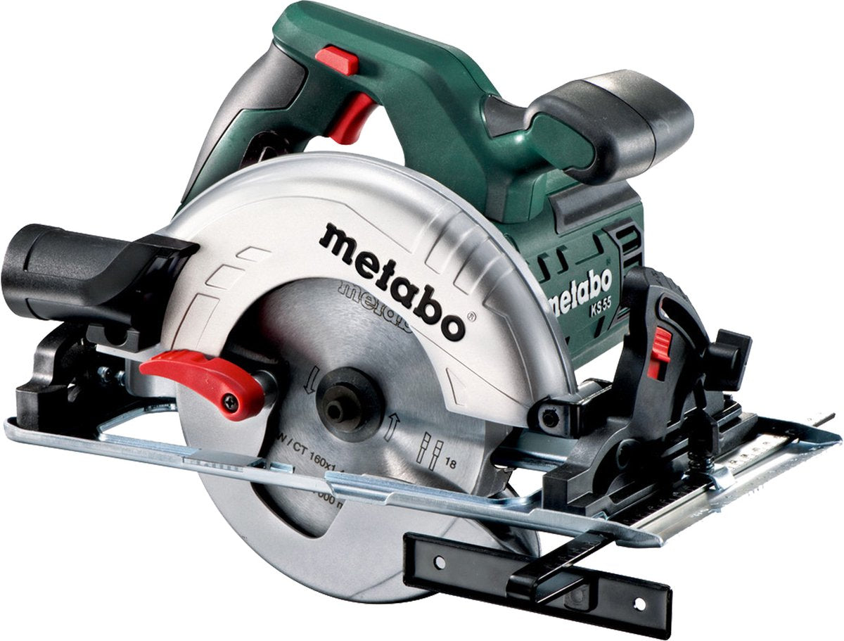 Metabo ks 55 1200 watt handcirkelzaag | in koffer