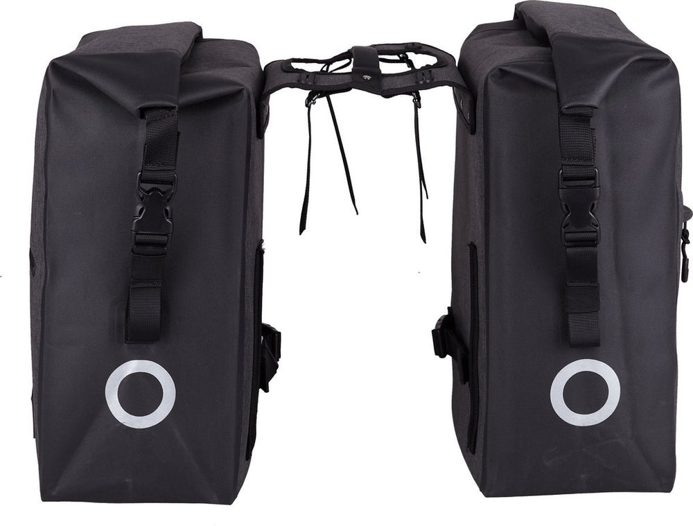 Willex dubbele tas combi 100% waterdicht zwart