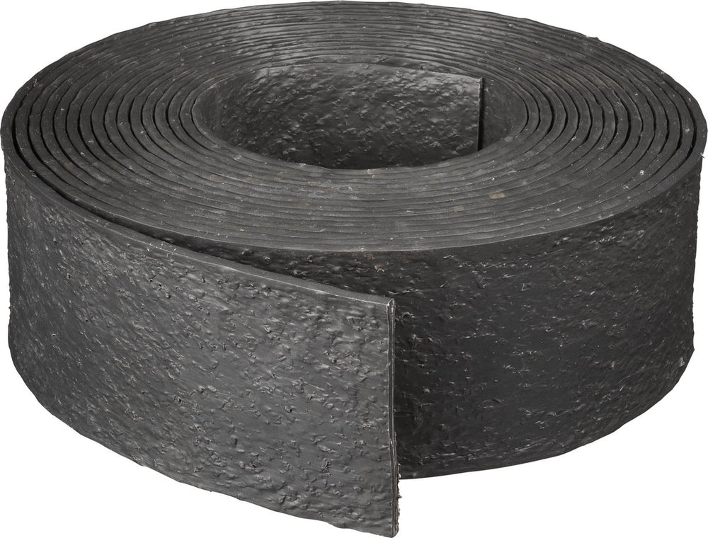 Natuurrandrand 0,12x12 m 5 mm zwart